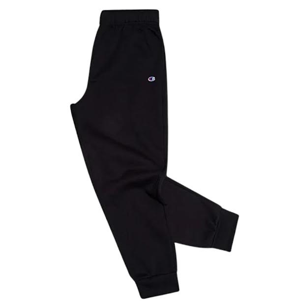 Champion Ribbed Cuff Jogger Pant Black Navy Charcoal Red Big and Tall London s Menswear The Best in Big and Tall